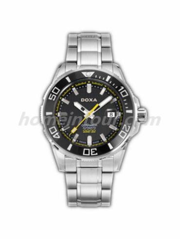 时度D127SBY男表Shark 深潜300系列-银色表带/表径42.5mm