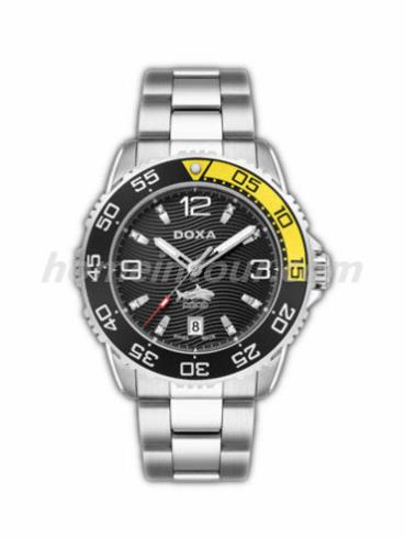 时度D162SBY男表Shark 深潜200系列-银色表带/表径40.5mm