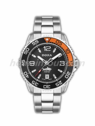 时度D162SBO男表Shark 深潜200系列-银色表带/表径40.5mm