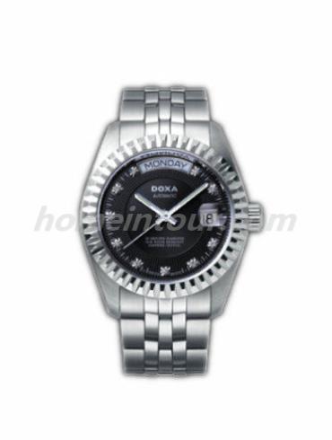 时度D103SBK男表绅豪系列-银色表带/表径37.5mm