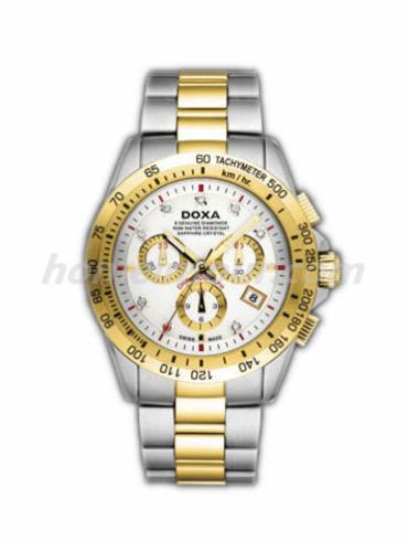 时度D110TWH男表赛车系列-间金色表带/表径41mm