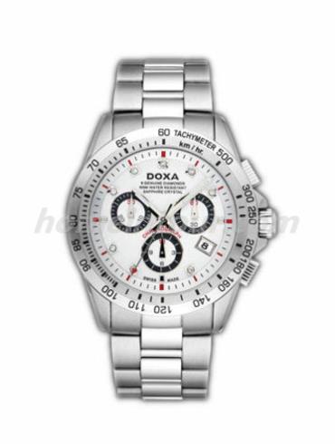 时度D110SWH男表赛车系列-银色表带/表径41mm