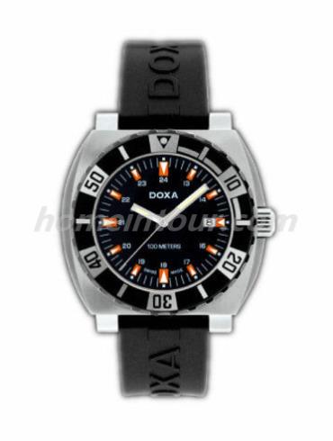 时度650.10.101.20男表潜水系列-黑色表带/表径45.5x49mm