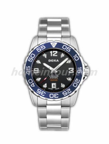 时度D113SBU男表潜水200系列-银色表带/表径40.5mm