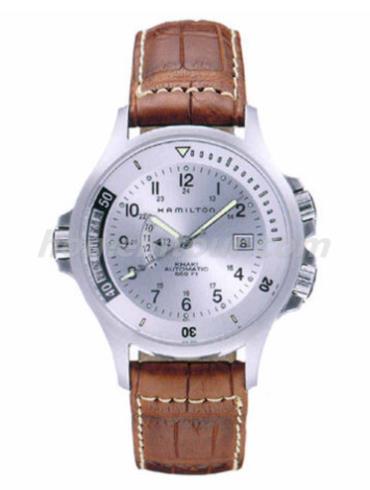 汉米尔顿H77625453男表卡其系列-深棕色表带/表径42mm