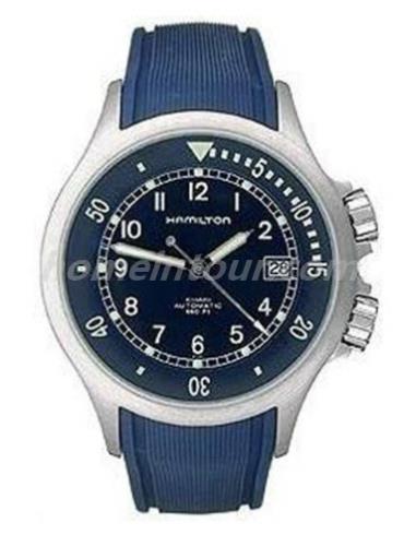 汉米尔顿H77515343中性表卡其系列-蓝色表带/表径—mm