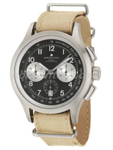 汉米尔顿H76516933男表卡其系列-黄色表带/表径42mm