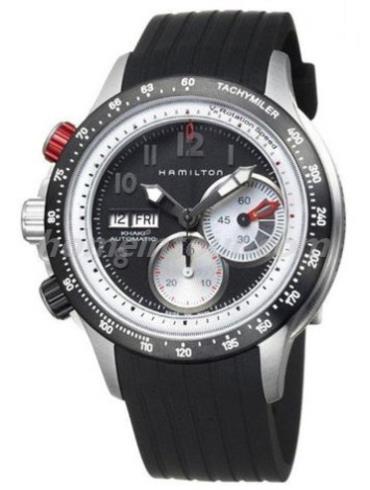 汉米尔顿H71726333男表卡其系列-黑色表带/表径44mm