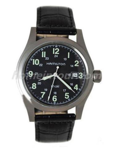 汉米尔顿H68511433男表卡其系列-黑色表带/表径32mm