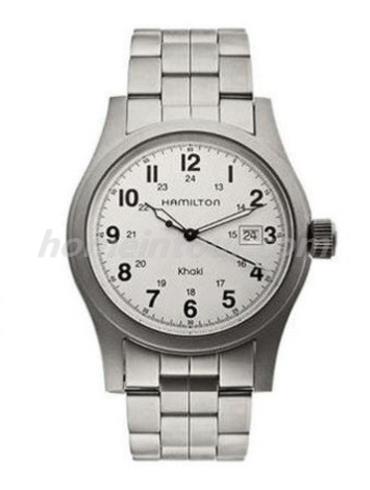汉米尔顿H68511113男表卡其系列-银色表带/表径38mm