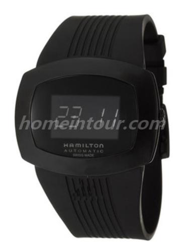 汉米尔顿H52585339男表卡其系列-黑色表带/表径38.5mm