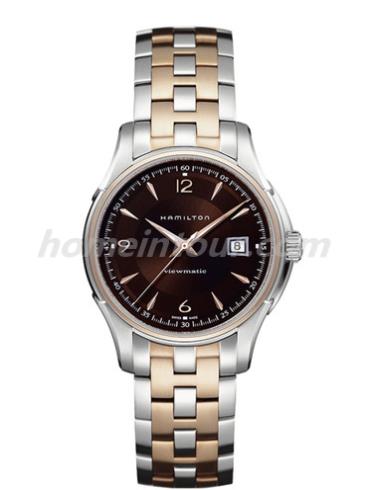 汉米尔顿H32655195男表美国经典爵士系列-间金色表带/表径40mm