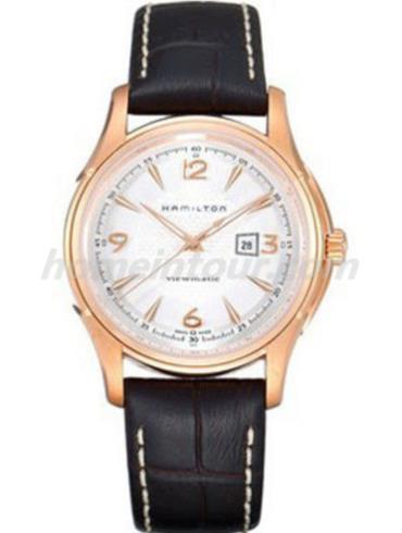 汉米尔顿H32335555女表美国经典爵士系列-棕色表带/表径34mm