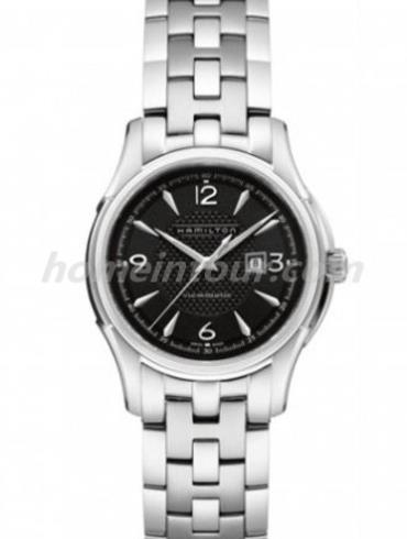汉米尔顿H32325135女表美国经典爵士系列-银色表带/表径34mm