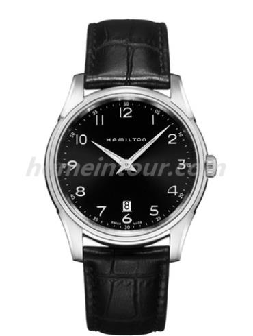 汉米尔顿H38511733男表美国经典爵士系列-黑色表带/表径42mm