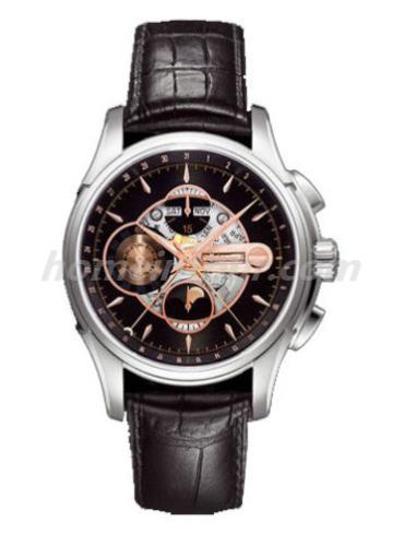 汉米尔顿H32696731男表美国经典爵士系列-黑色表带/表径44mm