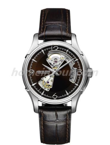 汉米尔顿H32565595男表美国经典爵士系列-棕色表带/表径40mm