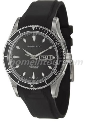 汉米尔顿H37565331男表美国经典海洋系列-黑色表带/表径42mm