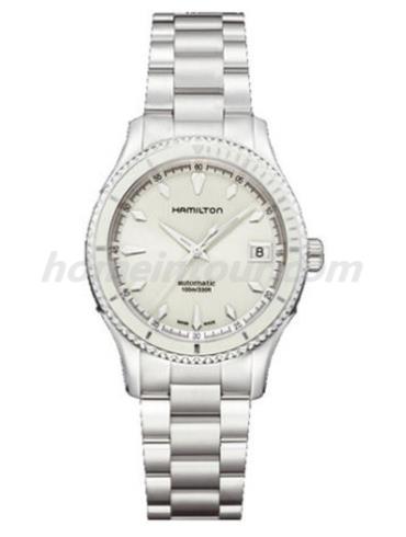 汉米尔顿H37425111男表美国经典海洋系列-银色表带/表径37mm