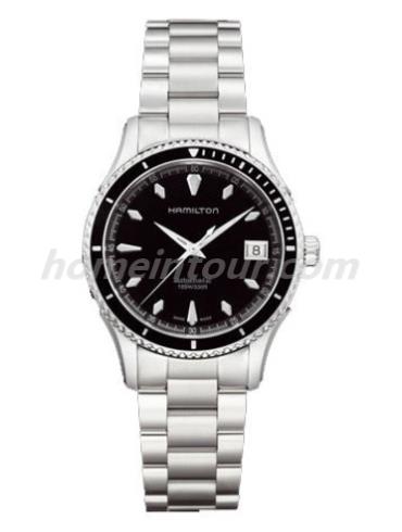 汉米尔顿H37415131女表美国经典海洋系列-银色表带/表径37mm