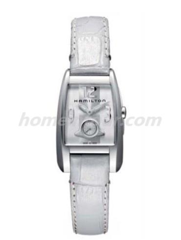 汉米尔顿H33411953男表美国经典布鲁克系列-白色表带/表径—mm