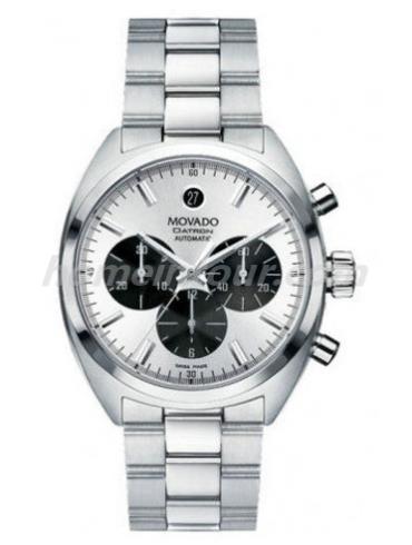 摩凡陀0606365男表-银色表带/表径40mm