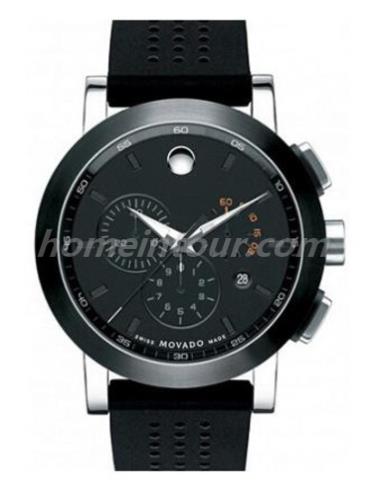 摩凡陀0606545男表-黑色表带/表径44mm