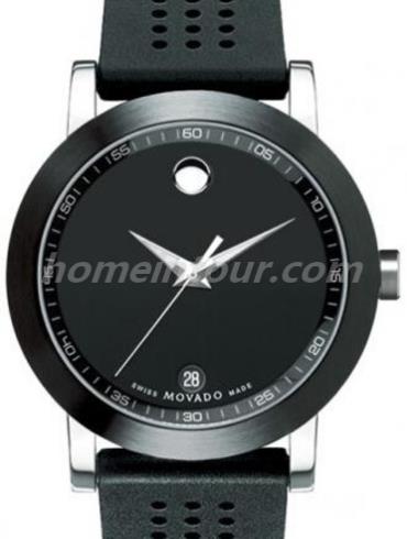 摩凡陀0606507男表博物馆运动系列-黑色表带/表径42mm