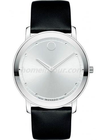 摩凡陀0606694男表蓝宝石系列-黑色表带/表径40mm