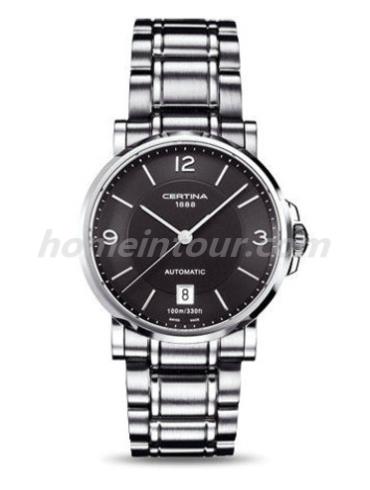 雪铁纳C017.407.11.057.00男表卡门系列-银色表带/表径38mm