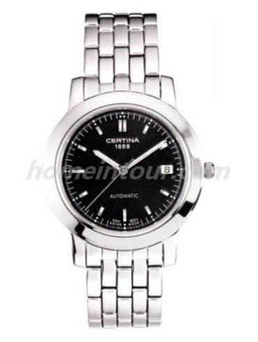 雪铁纳C633.1194.42.61男表荣耀系列-银色表带/表径38mm