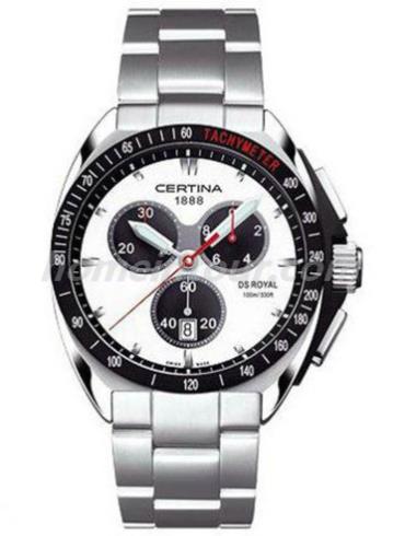 雪铁纳C010.417.11.031.00男表竞速系列-银色表带/表径&#8211;