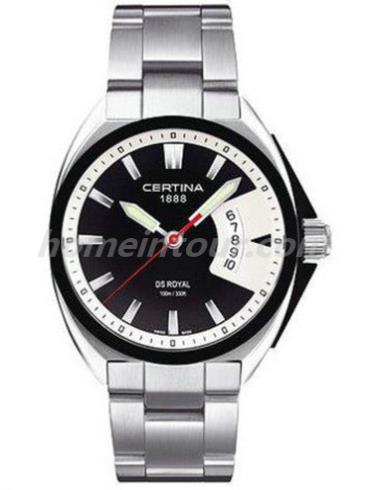 雪铁纳C010.410.11.051.00男表竞速系列-银色表带/表径41mm