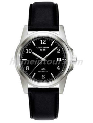 雪铁纳C633.7095.42.66男表雪铁纳经典系列-黑色表带/表径37mm