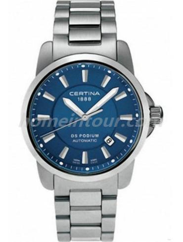 雪铁纳C633.7129.42.51男表冠军系列-银色表带/表径38mm