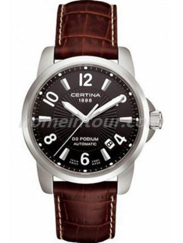 雪铁纳C633.7029.42.66男表冠军系列-深棕色表带/表径38mm