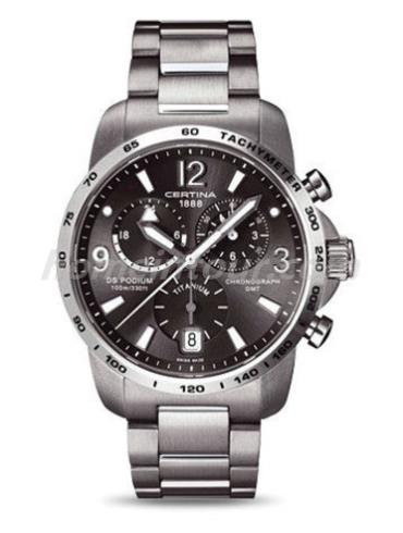 雪铁纳C001.639.44.087.00男表冠军系列-银灰色表带/表径42mm