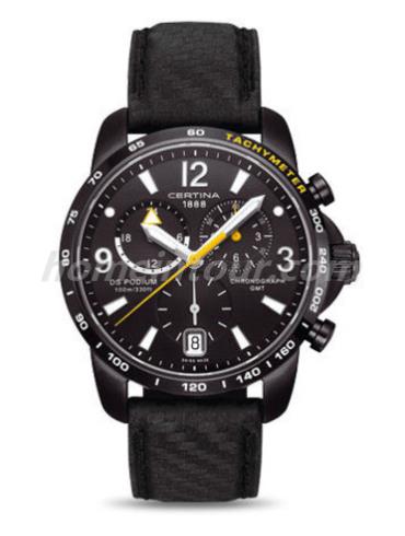 雪铁纳C001.639.16.057.01男表冠军系列-黑色表带/表径42mm