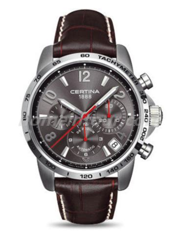 雪铁纳C001.614.16.087.00男表冠军系列-深棕色表带/表径44mm