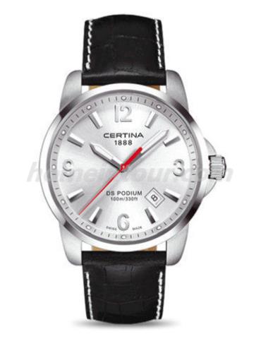 雪铁纳C001.610.16.037.00男表冠军系列-黑色表带/表径40mm