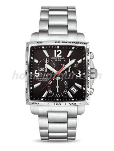 雪铁纳C001.517.11.057.00男表冠军系列-银色表带/表径37.7mm