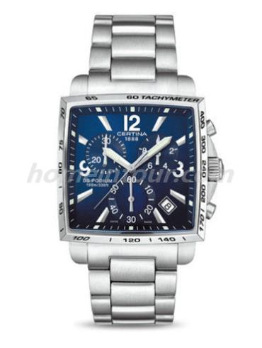 雪铁纳C001.517.11.047.00男表冠军系列-银色表带/表径37.7mm