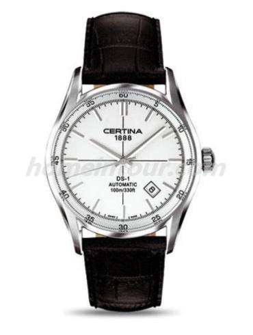 雪铁纳C006.407.16.031.00男表喜马拉雅系列-黑色表带/表径39mm