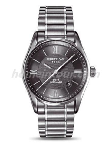 雪铁纳C006.407.11.088.00男表喜马拉雅系列-银色表带/表径39mm