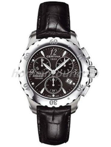 雪铁纳C538.7084.42.61女表荣耀系列-黑色表带/表径34.8mm