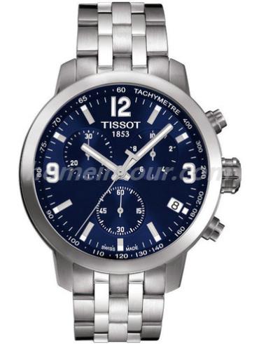 天梭T055.417.11.047.00男表T-Sport系列-银色表带/表径41mm