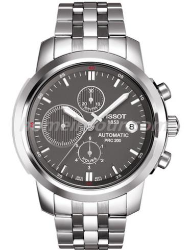 天梭T014.427.11.081.00男表T-Sport系列-银色表带/表径43.6mm