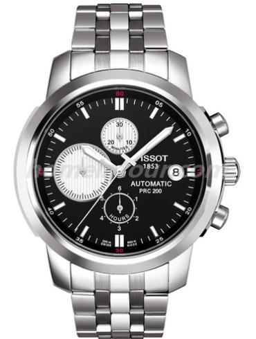 天梭T014.427.11.051.01男表T-Sport系列-银色表带/表径43.6mm