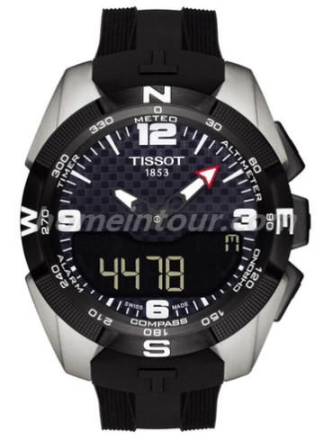 天梭T091.420.47.207.01男表Touch Collection系列-黑色表带/表径45mm