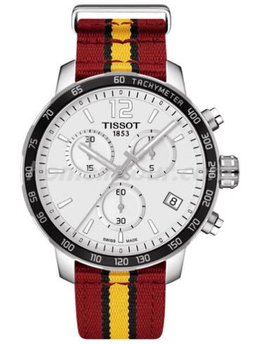 天梭T095.417.17.037.08男表Special Collections系列-红色/黄色表带/表径42mm